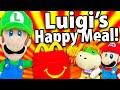 Crazy Mario Bros: ¡La Cajita Feliz de Luigi!