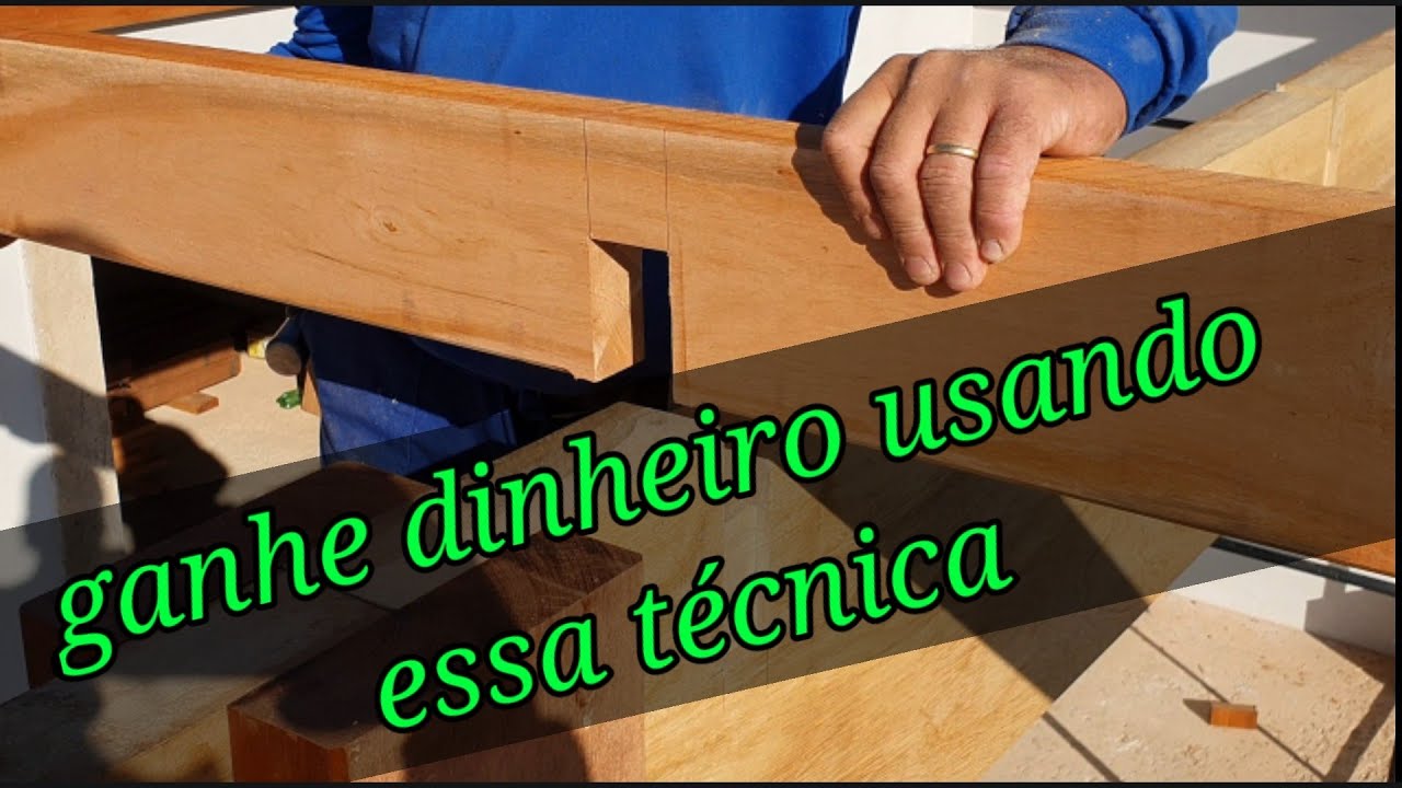 ENCAIXE MEIA MADEIRA DUPLO, VALORIZE SEU PERGOLADO