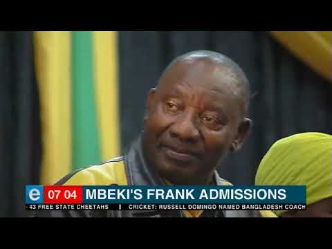 Mbeki's frank admissions