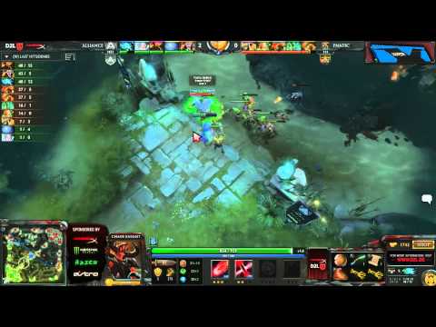 HyperX D2L Season 4 Loser's Ro. 1 - Alliance vs Fnatic (Game 1)