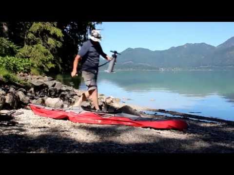 Mit dem Kajak auf dem Walchensee