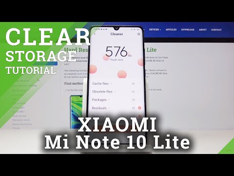 How to Clean Storage in Xiaomi Mi Note 10 Lite - Remove All Cache Files