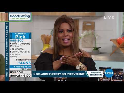 Ferris (3) 1 lb. Jars Berry   Nut Mix with Choc. Chunks