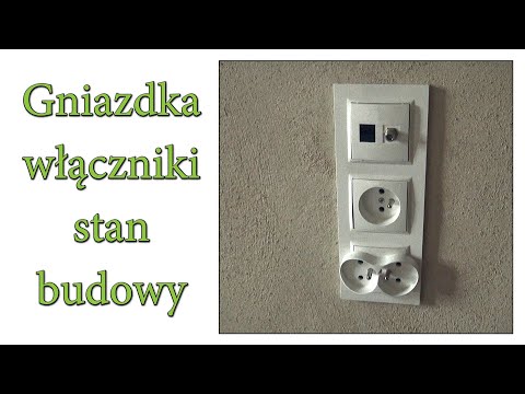 Gniazdka i włączniki, stan budowy - Strawbale Vlog 127