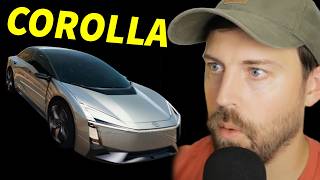 I can't believe this is the new Toyota Corolla