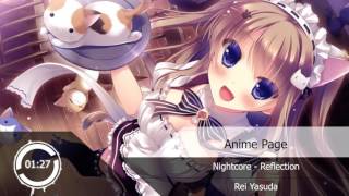 Download lagu Nightcore - Reflection『Rei Yasuda』 mp3 Download lagu Nightcore - Reflection『Rei Yasuda』 mp3