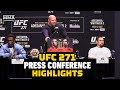 UFC 271 Press Conference Highlights: Derrick Lewis, Tai Tuivasa Agree To 'Swang and Bang'