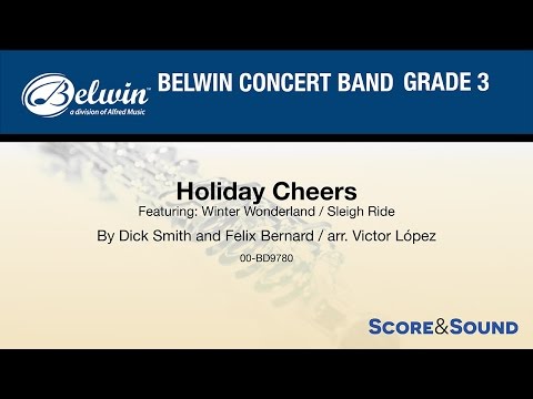 Holiday Cheers, arr. Victor López – Score & Sound