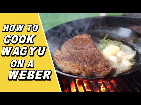 How to cook Wagyu Steak on a Weber I ft. Chuds BBQ
