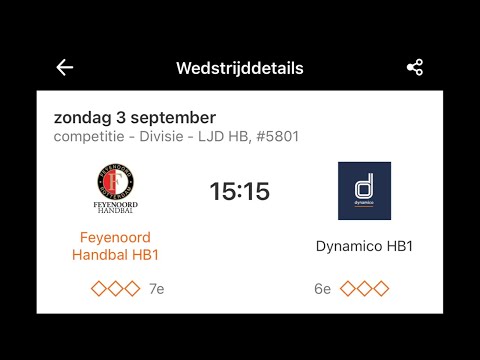 Feyenoord HB1 / Dynamico HB1