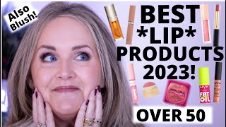 BEST of 2023 LIP PRODUCTS for Women Over 50! Blush and Lipstick that are INCREDIBLE on Mature Skin!