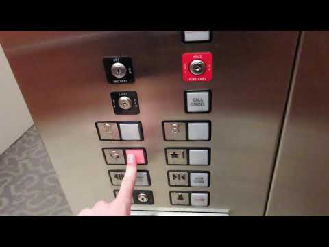 AMAZING MOTOR!  Schumacher hydraulic elevator at Lang hall, UNI, Cedar Falls IA