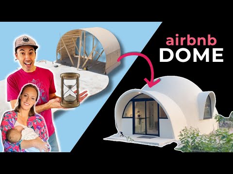 Timelapse: Locals Laughed at the Innovative Building Method of our Dome, Now They're Amazed