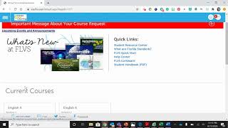 How to enter your FLVS course