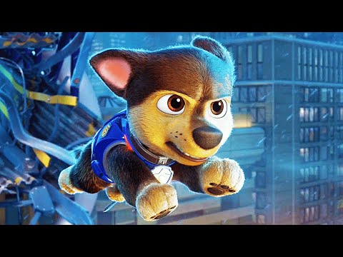 PAW PATROL: THE MOVIE Clip - "Chase Saves Ryder" (2021)