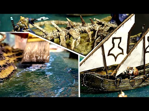 Dragonshore Diorama: How to make EPIC Water Effects Cheap!