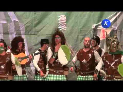 Chirigota: Los breijas Guerreros independientes del Sur -pasodoble Himno- Carnaval de Carmona 2.013