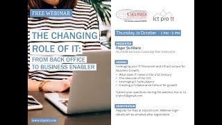 The Changing Role of IT