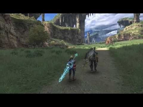 (Wii) Xenoblade Chronicles HD Cutscene 027a - Arrival at Gaur Plains - ENGLISH