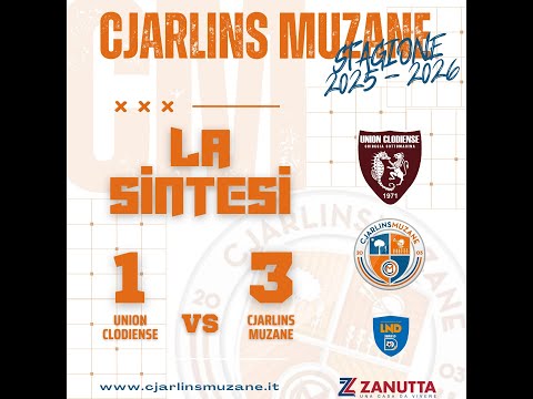 UNION CLODIENSE-CJARLINS MUZANE 1-3