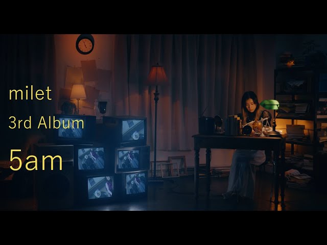 milet 3rdアルバム「5am」全曲ダイジェスト映像公開! 2 YouTubeサムネイル