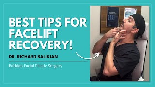 What You NEED To Do After Your Facelift Surgery!