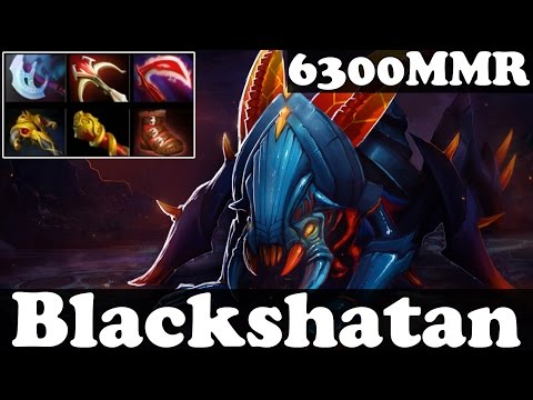 Dota 2 - Blackshatan 6300 MMR Plays Weaver - Ranked Match Gameplay