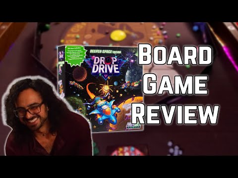 Board Game Review - Drop Drive from Phase Shift Games - First Play Thoughts