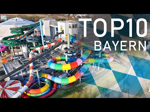 TOP10: Die besten Wasserparks in Bayern! | Erlebnisbäder & Wasserrutschen | 4K Doku 2024
