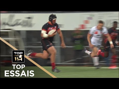 TOP Essais de la J25 - TOP 14 - Saison 2017-2018