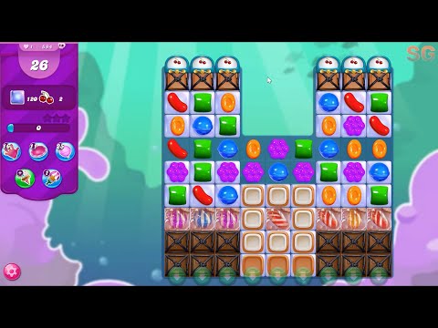 Candy Crush Saga Level 594 (No Boosters)