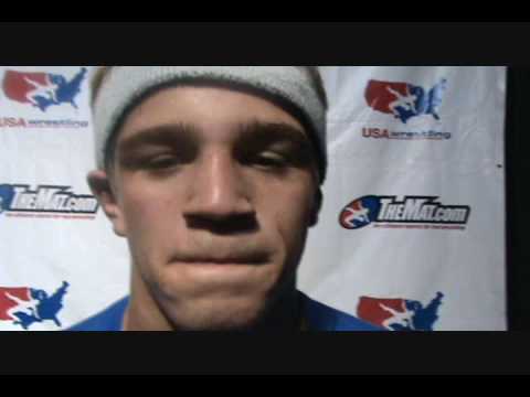 Junior Freestyle 119 lbs. champion Ty Mitch of Ohio