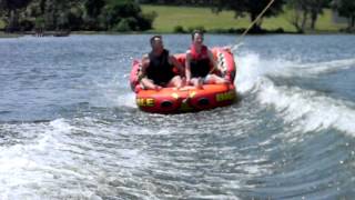 preview picture of video 'Adam Tubing At The Lake 3'