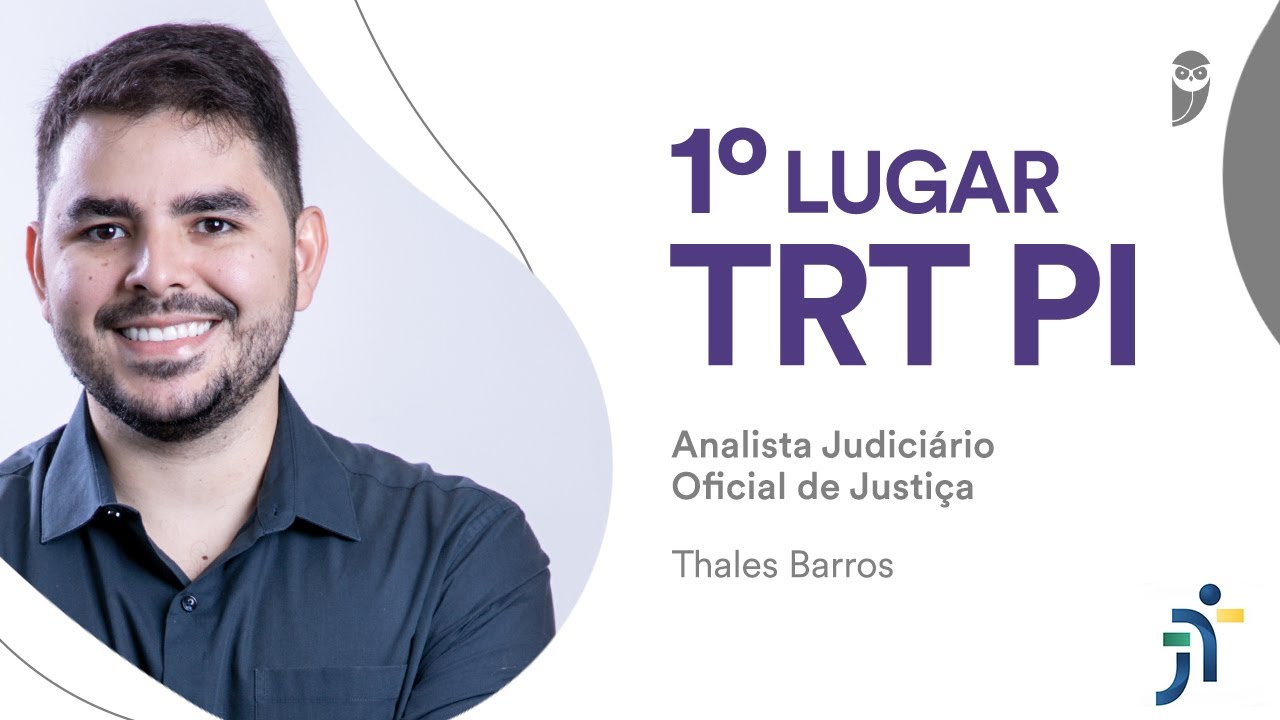 TRT PI: Conheça Thales Barros, aprovado em 1° lugar para Analista Judiciário