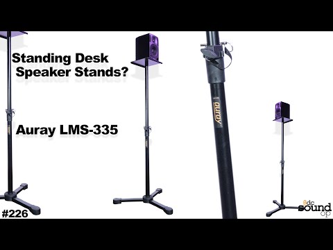 TALL Studio Monitor Stands for less 💰- LMS-335 from Auray