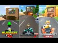 Evolution Of N64 Luigi Raceway Course In Mario Kart Games 1996 2023