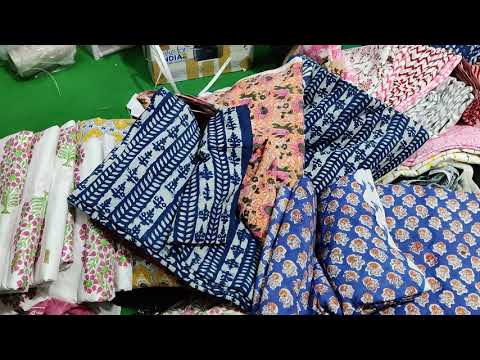 Meera Handicrafts Block Fabric