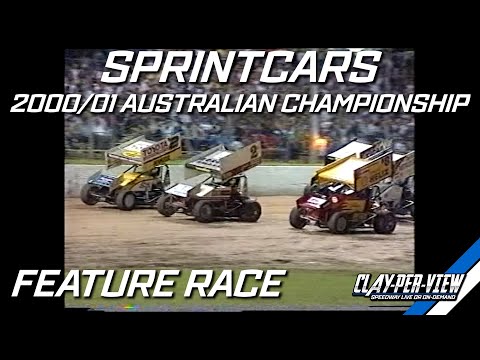 Sprintcars | 2000/01 Australian Championship - Archerfield - 10th Feb 2001 | ClayPerView Highlights