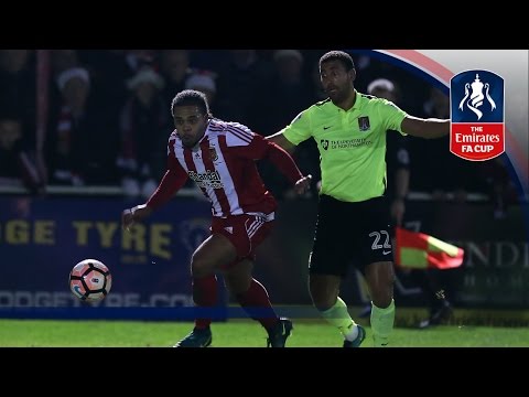 Stourbridge 1-0 Northampton Town - Emirates FA Cup 2016/17 (R2) | Goals & Highlights