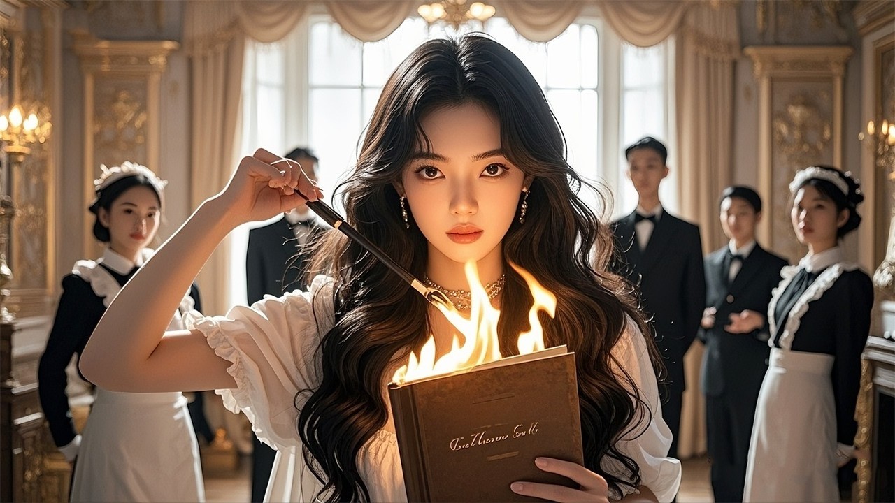【FULL】👑重生那一刻她笑了:"穿越女又如何？你知道的劇情我都知道，你不知道的我也知道。"#女頻 #短劇 #逆襲 #AI真人