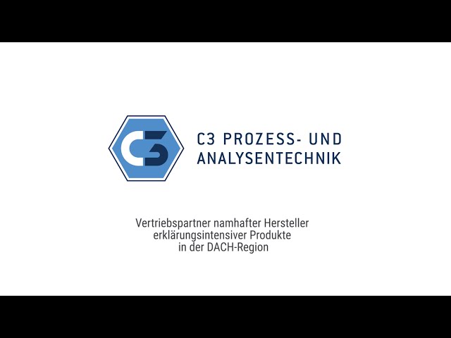 Kurzvorstellung der C3 Prozess- und Analysentechnik GmbH mit Übersicht zum Produktportfolio