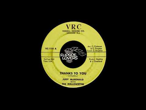Judy McDonald with The Mellowettes - Thanks To You - VRC (original)