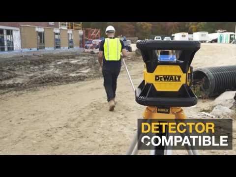 DeWALT Laser rotatif 20VMax -  DeWALT 20V Rotary Laser Family