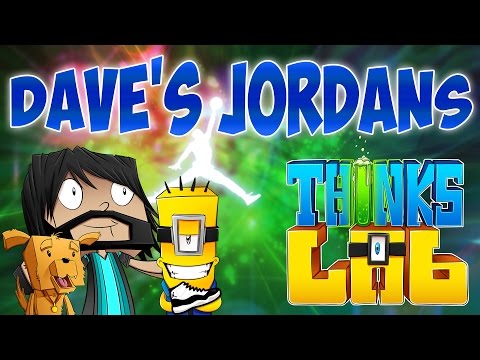 Thinknoodles - DAVE'S AIR JORDANS!! | Think's Lab Minecraft Mods [Minecraft Roleplay]