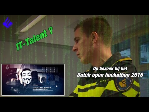 IT-Talent voor de Politie op Dutch Open Hackathon 2016.