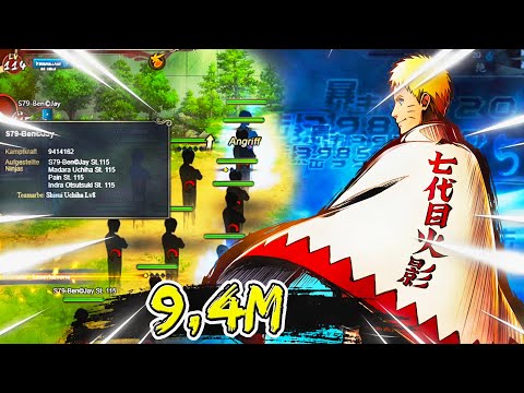 Cross-server GNW: This is what 9 Million Battle Power Looks Like! | Naruto Online