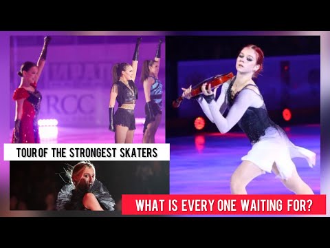 Kamila Valieva, Alexandra Trusova and Anna Shcherbakova perform in ice shows ⛸️ Top skaters today