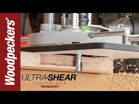 Ultra-Shear Solid Carbide Spiral Router Bits | Woodpeckers Woodworking Tools