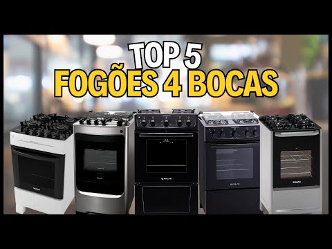 Esse fogão 4 bocas é barato… E vale a pena!