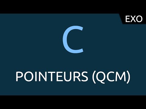 Exo C 5 pointeurs QCM